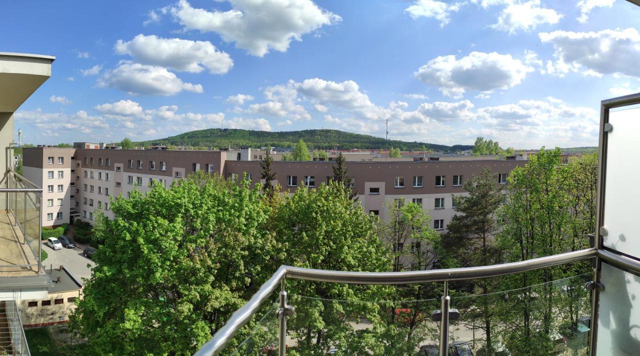 Blue Sky - Apartament Z Pieknym Widokiem Na Gore Telegraf Kielce Dış mekan fotoğraf